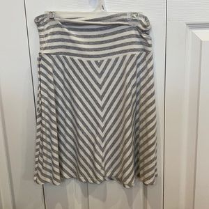 Women’s striped skirt